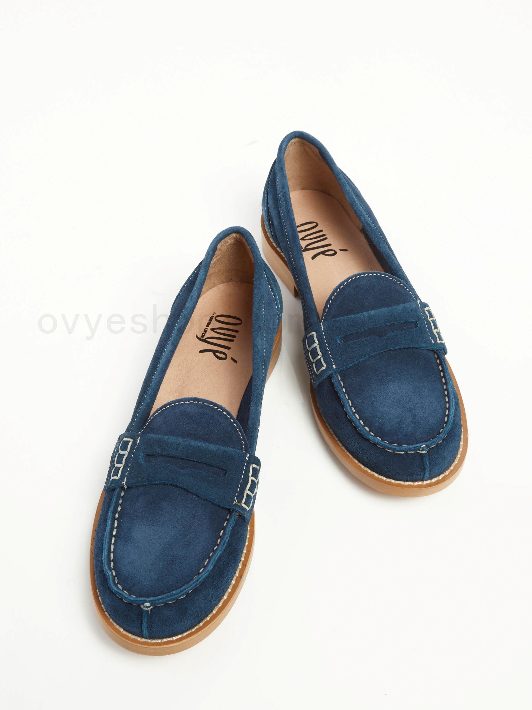 ovy&#232; outlet Suede Loafer F0817885-0431